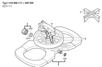 Bosch 0 600 800 275 AIR 500 INTELLIGENT Impulse Sprinkter Spare Parts